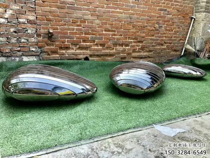 草地石塊雕塑 現代校園石頭雕塑 大型景觀石雕塑