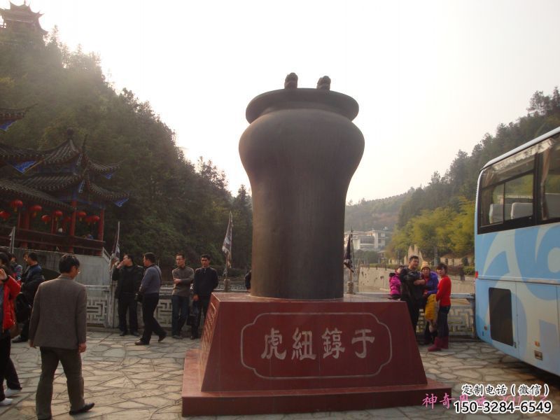 中式古幣雕塑 啞光銅幣雕塑 游樂(lè)場(chǎng)雕塑