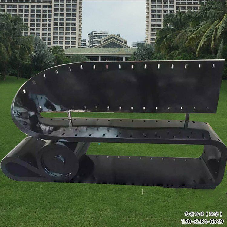 大型膠卷雕塑 鍛造發光雕塑 房地產膠片雕塑