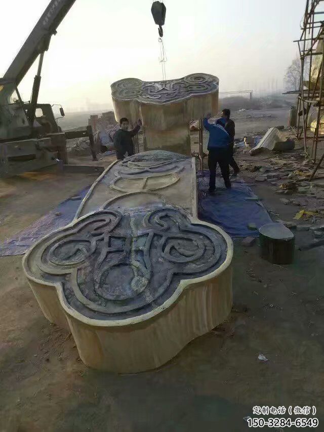 如意雕塑 歐式步行街建筑雕塑 大型雕塑