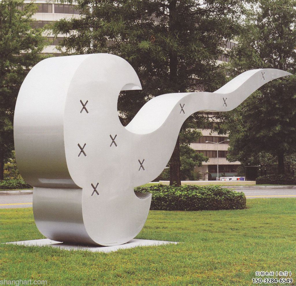 現代如意雕塑 大型別墅區建筑雕塑 彩繪雕塑