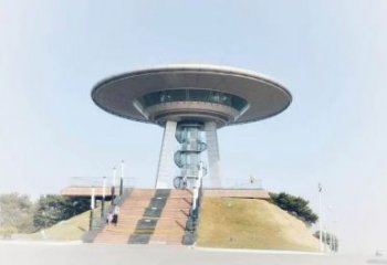 園林飛碟雕塑 大型飛船雕塑 中式宇宙雕塑