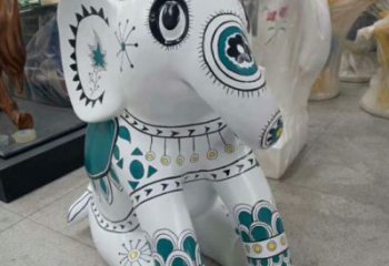 景觀大象雕塑，城區(qū)小品，戶外玻璃鋼大象雕塑生產(chǎn)商