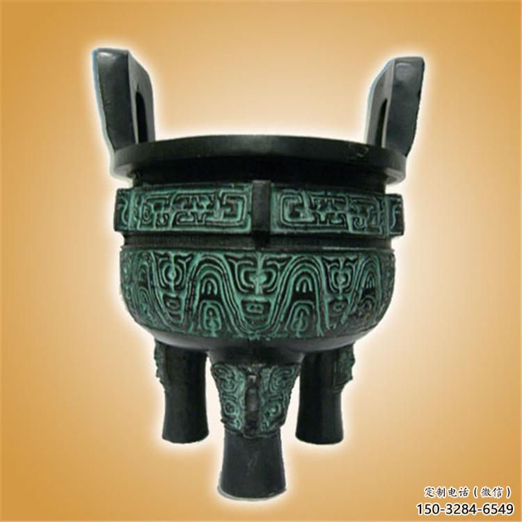 圓鼎雕塑，銅器景觀雕塑，鑄銅工藝