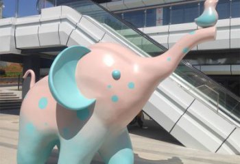 現(xiàn)代大象雕塑承接，歐式風(fēng)格，廣場彩繪大象雕塑精選