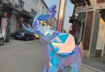 地產(chǎn)大象雕塑提供，露天雕塑，烤漆大象雕塑生產(chǎn)承接