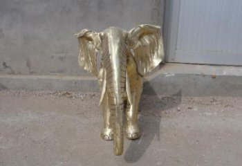 商場大象雕塑批發(fā)，美陳雕塑，銅大象雕塑標準