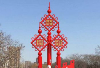 園林中國結雕塑