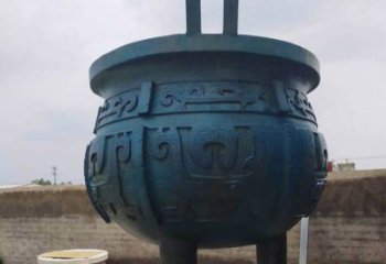 圓鼎雕塑，銅器景觀雕塑，鑄銅工藝
