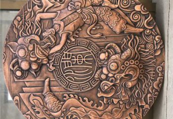戶外浮雕供求，村標概念，鍛銅浮雕制作廠家