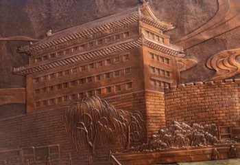 藝術浮雕精選，街道標識，景觀鍛銅浮雕指用