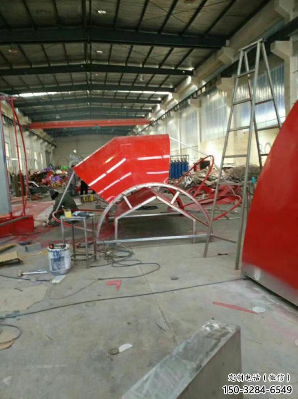 地產(chǎn)花籃雕塑供應(yīng)，地標(biāo)擺件，花卉花籃雕塑創(chuàng)意制造