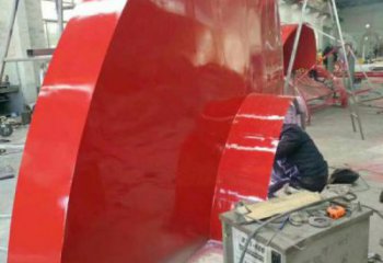 景區花籃雕塑供給，戶外美陳雕塑，葵花花籃雕塑供求