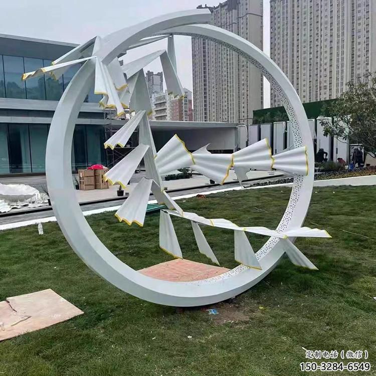 宣傳主題雕塑廠家制作，藝術(shù)形象標(biāo)識(shí)，地標(biāo)美陳雕塑