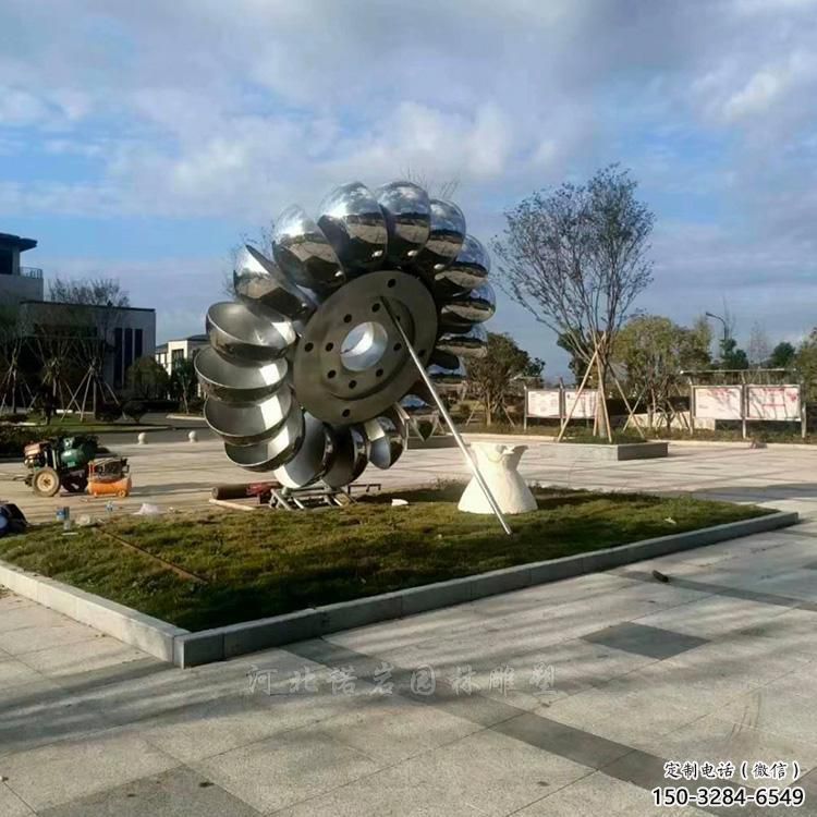 宣傳主題雕塑生產公司，藝術形象標識，地標美陳雕塑