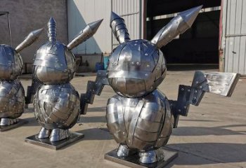 街道機器人雕塑