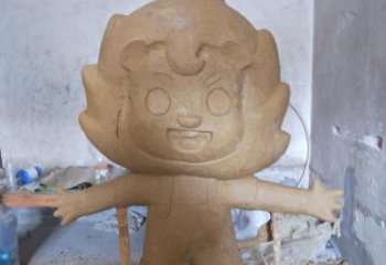 玻璃鋼卡通獅子雕塑磨具