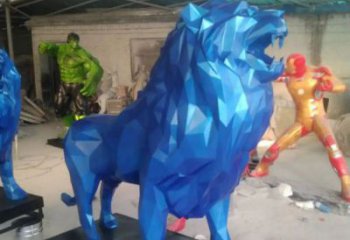 風(fēng)景區(qū)獅子雕塑