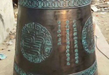 鑄銅景觀銅鐘雕塑