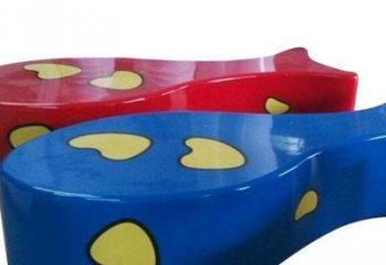 商業街坐凳雕塑