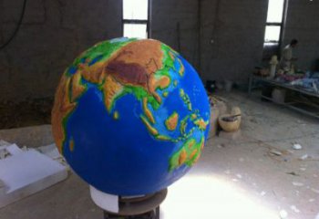 地球雕塑供給，景觀雕塑，不銹鋼地球雕塑選定廠家