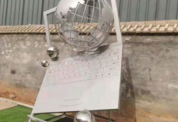 地球儀雕塑服務(wù)商，景觀雕塑，筆記本地球儀雕塑選定