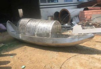 景觀帆船雕塑，鍍銅景觀雕塑，鍍銅工藝