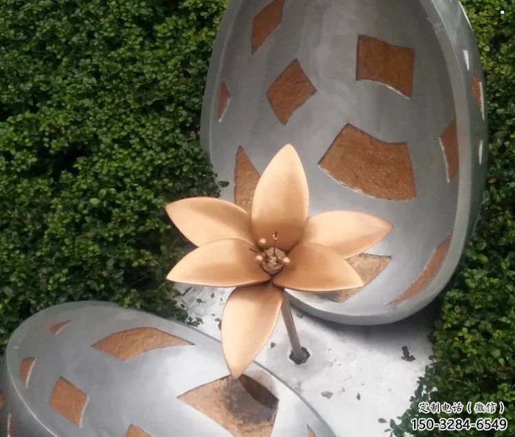 杏花雕塑生產，白鋼構件，不銹鋼杏花雕塑通用