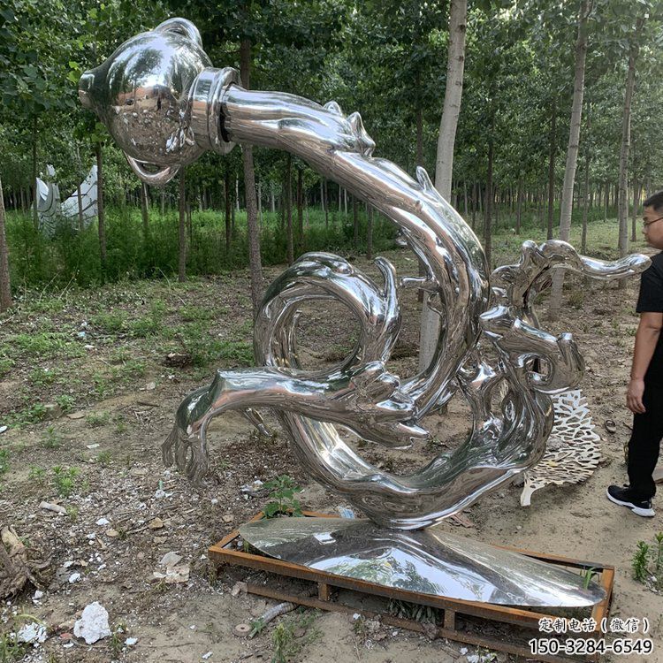 浪花雕塑工程選用，美陳雕塑，浪花天壺雕塑專供