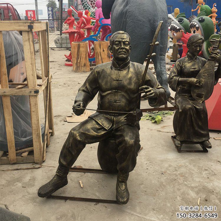 商業(yè)街琵琶雕塑