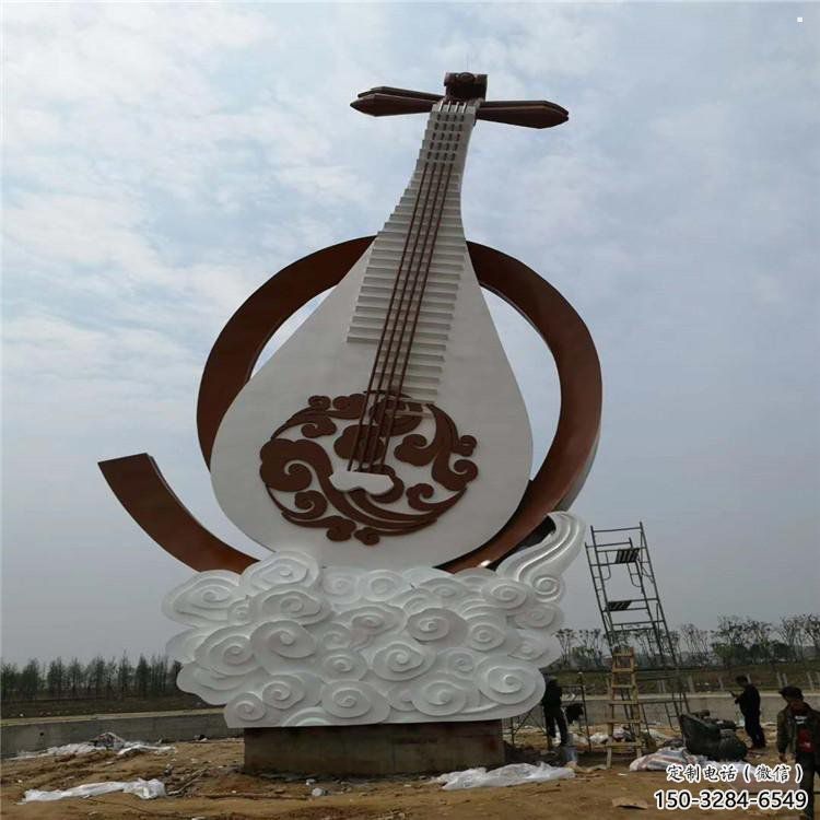 小提琴雕塑供求，中式工藝，不銹鋼小提琴雕塑廠