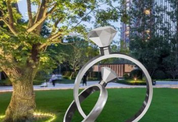 鉆戒雕塑工廠標(biāo)準(zhǔn)，多彩藝術(shù)，景觀鉆戒雕塑供應(yīng)