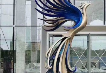 金屬孔雀雕塑批發(fā)，街頭藝術(shù)，公園不銹鋼孔雀雕塑展品