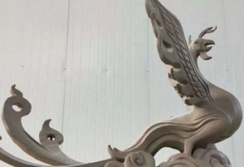 景觀孔雀雕塑制作，標識雕塑，銅孔雀雕塑生產