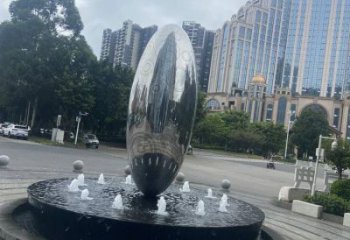 圓球雕塑常用，街道標(biāo)識(shí)，廣場(chǎng)圓球噴泉雕塑常用