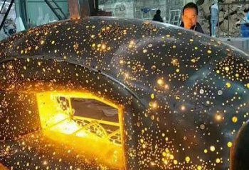 方孔球雕塑承接，街景小品，不銹鋼方孔球雕塑訂做