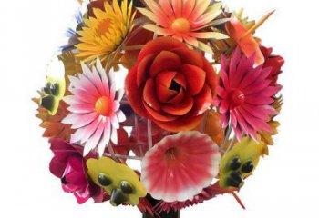 花球雕塑選用，透雕系列，不銹鋼花球雕塑優價