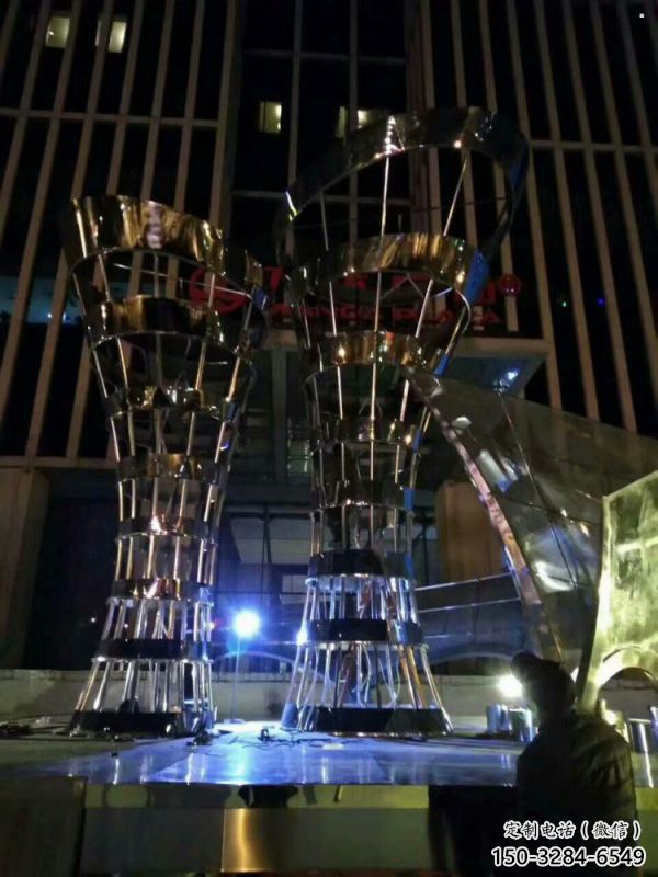 花瓶雕塑批發(fā)，標(biāo)識雕塑，展示異形花瓶雕塑優(yōu)選