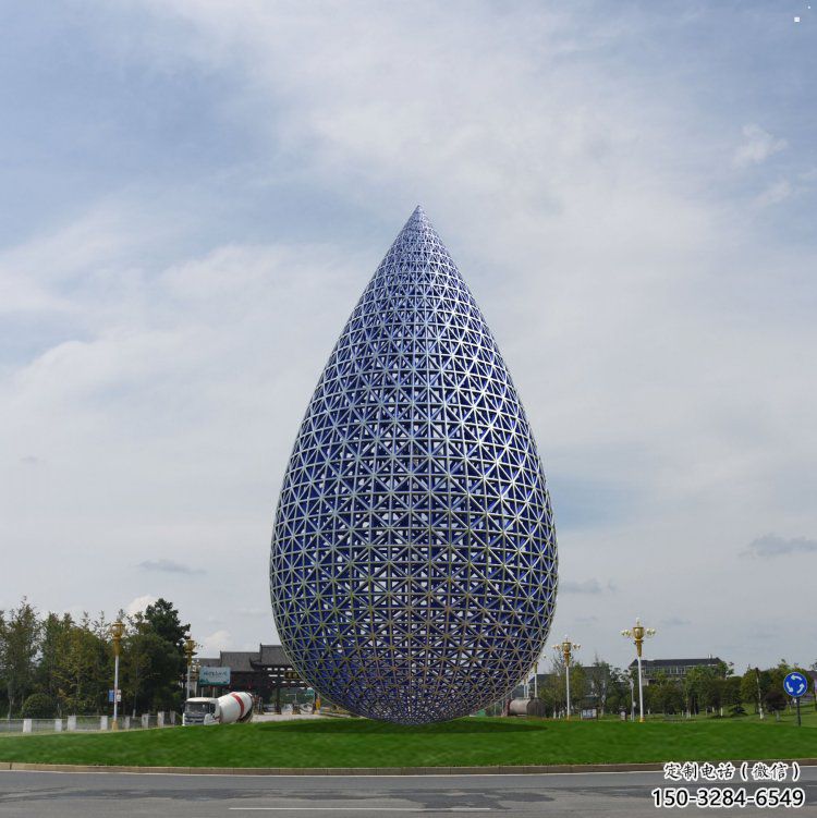 游樂場水珠雕塑