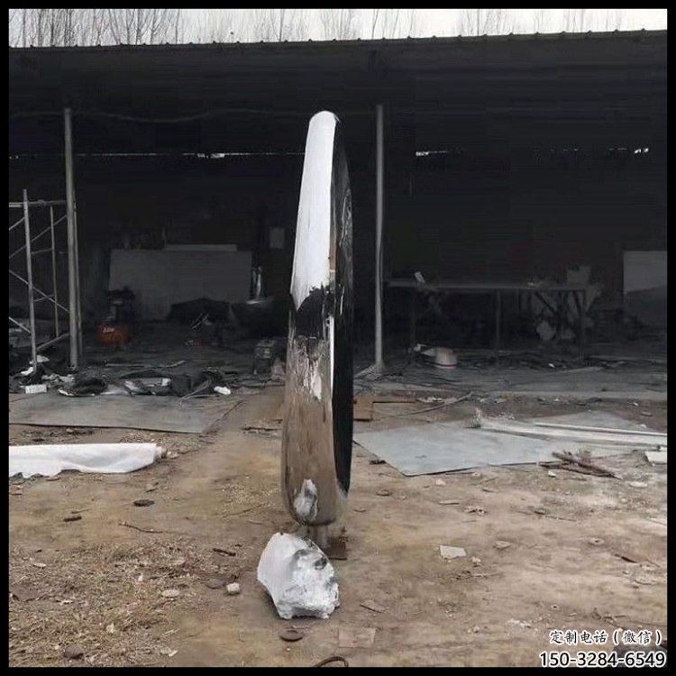 月亮雕塑優選，多彩藝術，鏡面鏤空月亮雕塑選用