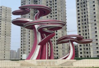 鏤空樹雕塑展品，景觀概念，烤漆鏤空樹雕塑優選