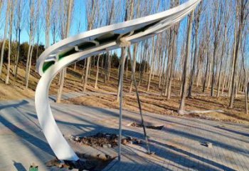 樹葉雕塑優(yōu)選，陸地擺件，彩繪仿真樹葉雕塑供給