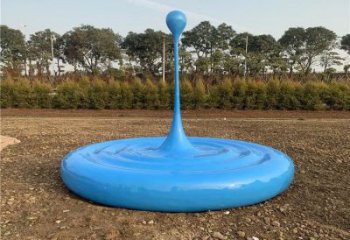 水滴雕塑制造，街景小品，景觀烤漆水滴雕塑優(yōu)價(jià)