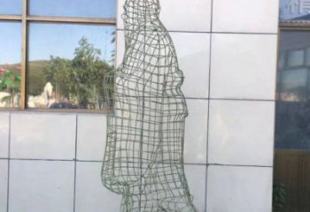 鏤空孔子雕塑服務商，景觀雕塑，鐵藝校園人物雕塑選定