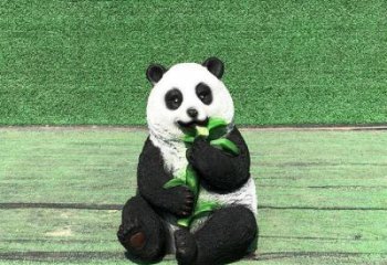 熊貓雕塑提供，美陳雕塑，仿真熊貓雕塑制作廠家