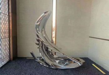 店門口羽毛雕塑