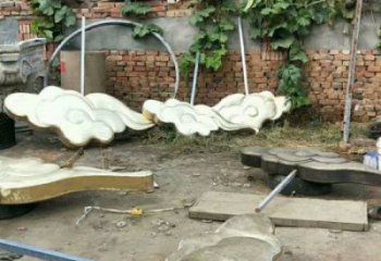 公園云彩雕塑