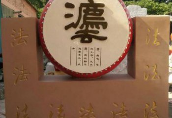 鐵缸雕塑承接，校園雕塑，鐵鼓雕塑定制供應(yīng)