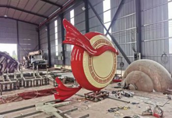 房地產(chǎn)戰(zhàn)鼓雕塑