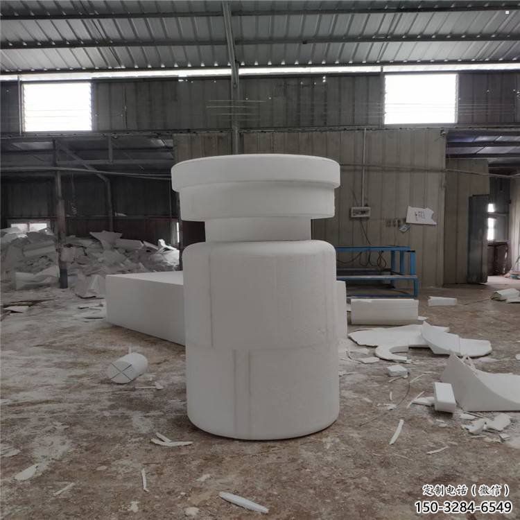 仿真藥瓶雕塑，美陳藝術(shù)類，玻璃鋼藥瓶子雕塑廠家